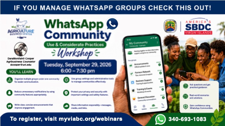 WhatsApp Communities Webinar Flyer